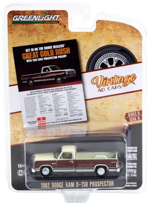 Greenlight diecast 82 Dodge pickup model