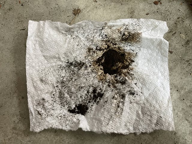 BMW E30 325i paper town rust powder
