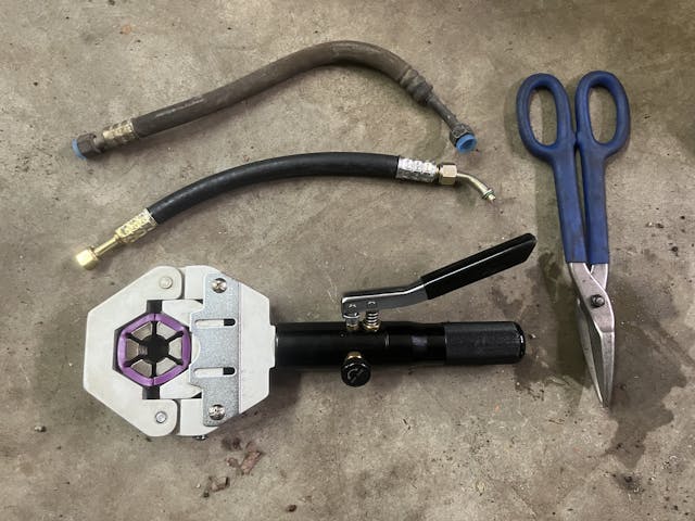 BMW E30 325i new AC lines parts