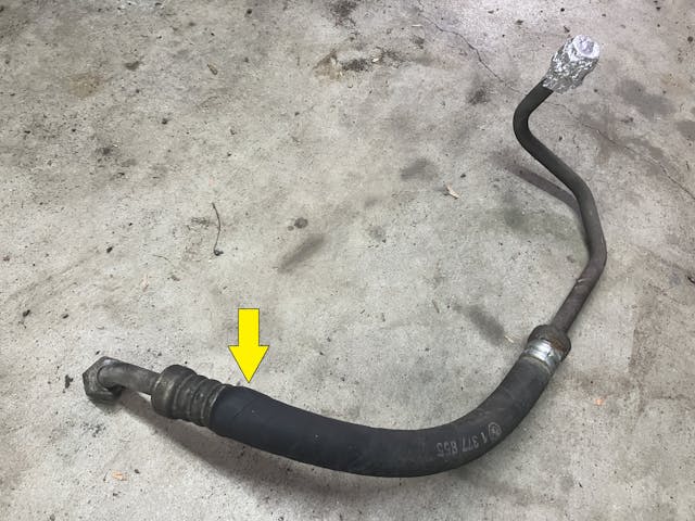 BMW E30 325i old AC line