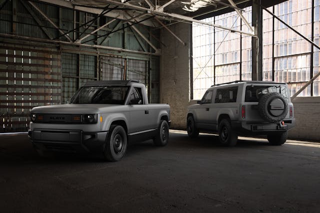 Blank Slate Pickup Truck and SUV