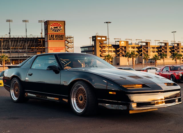 Hertel Trans Am GTA track car front three quarter closeup las vegas motor speedway