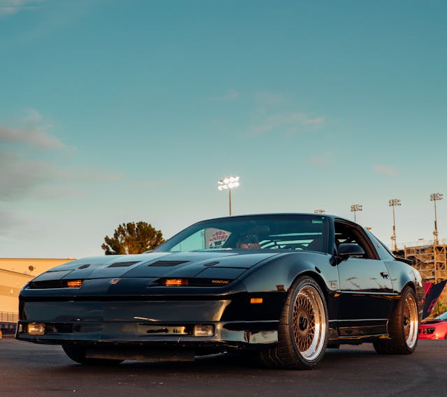 Hertel Trans Am GTA track car front three quarter closeup