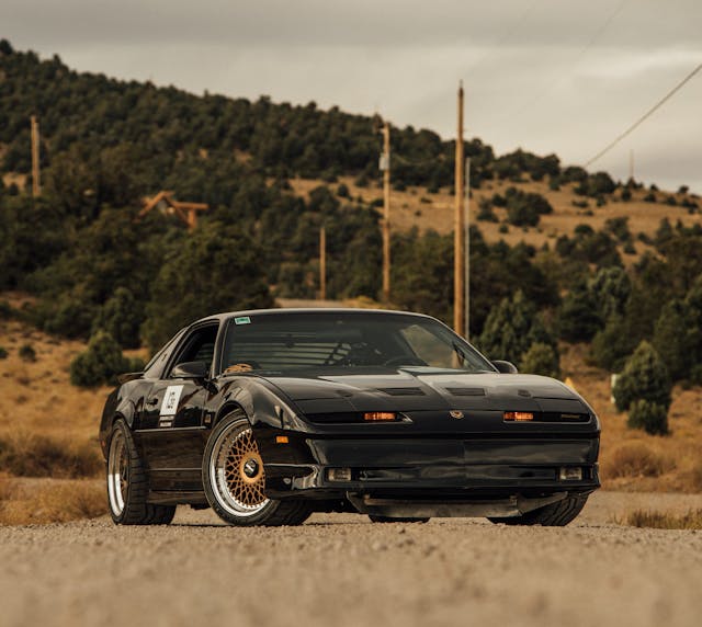 Hertel Trans Am GTA track car front three quarter static
