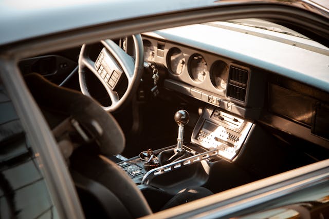 Hertel Trans Am GTA track car interior