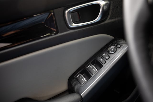 2025 Honda Civic Hatchback Sport Touring Hybrid door panel