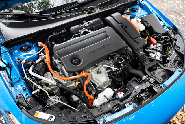 2025 Honda Civic Hatchback Sport Touring Hybrid engine