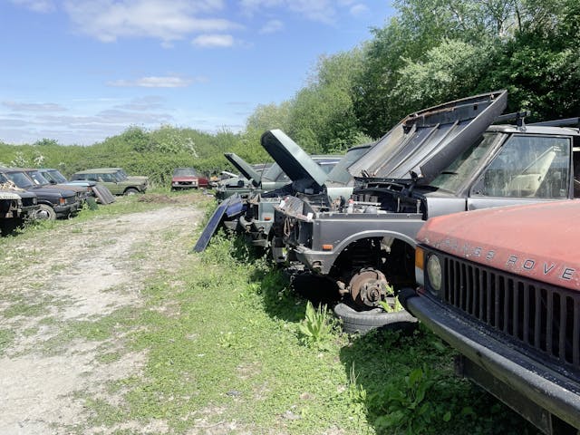 Kingsley Range Rovers awaiting resto