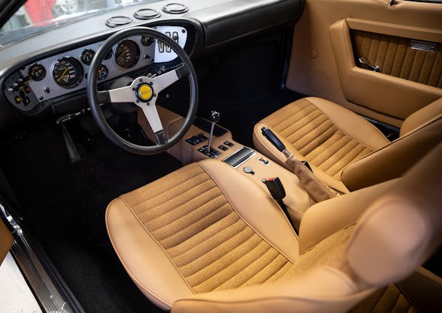 Ferrari Dino 308 GT4 restoration interior
