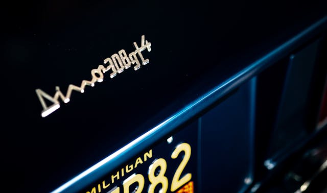 Ferrari Dino 308 GT4 restoration badge