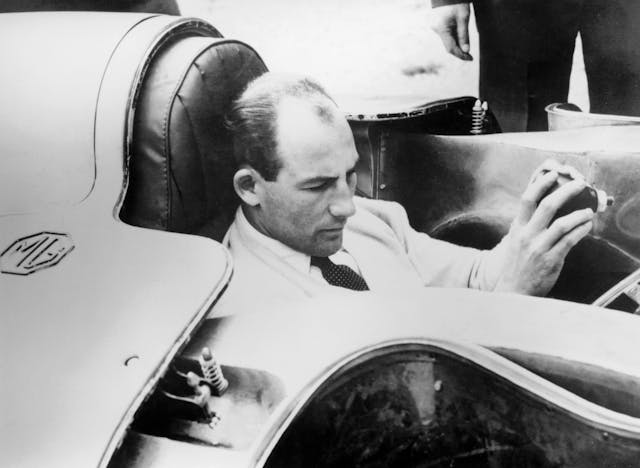 Stirling Moss in the EX181