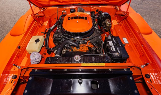 plymouth superbird hemi engine
