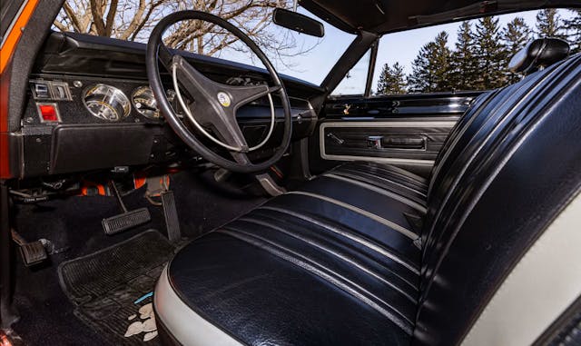 plymouth superbird hemi interior