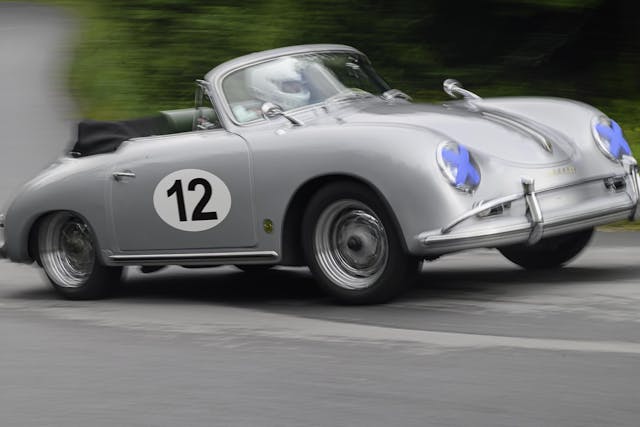 Kobus Reyneke Porsche 356 Cabriolet Mt. Equinox hillclimb