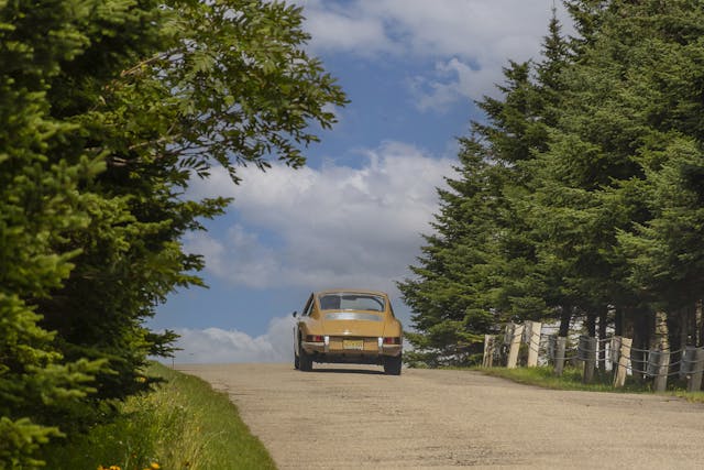Kobus Reyneke Porsche 912 Mt. Equinox hillclimb