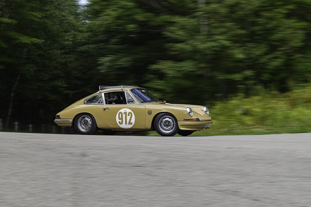 Kobus Reyneke Porsche 912 Mt. Equinox hillclimb