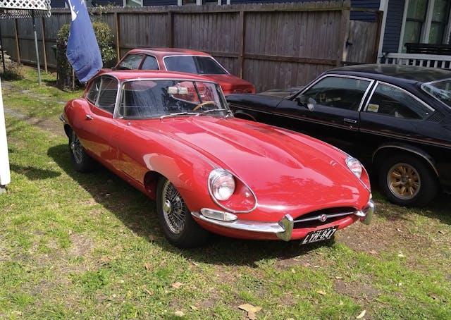 Jaguar E-Type fhc Chevy Vegas