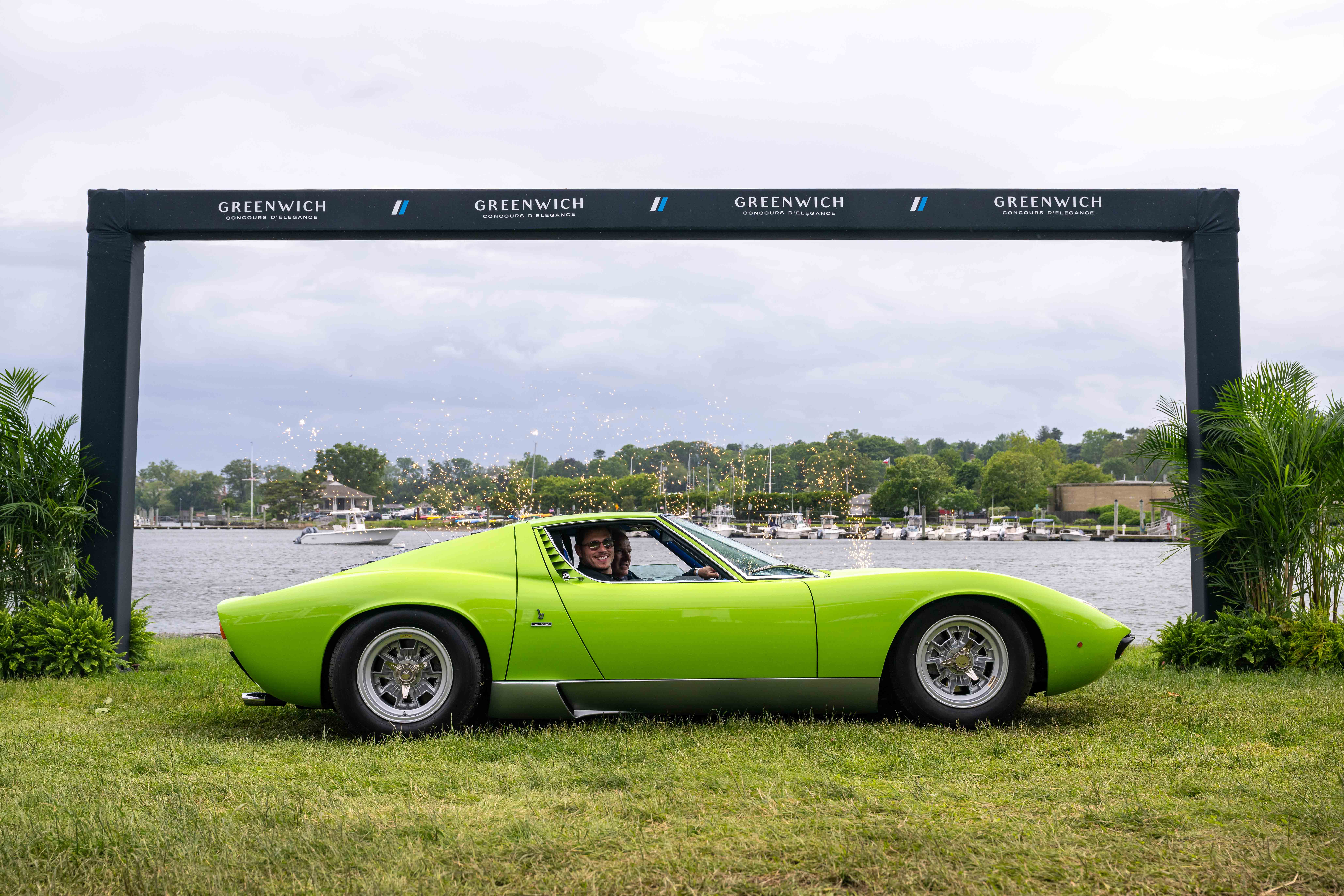 1972 Lamborghini Miura P400 SV Wins 2025 Greenwich Concours de