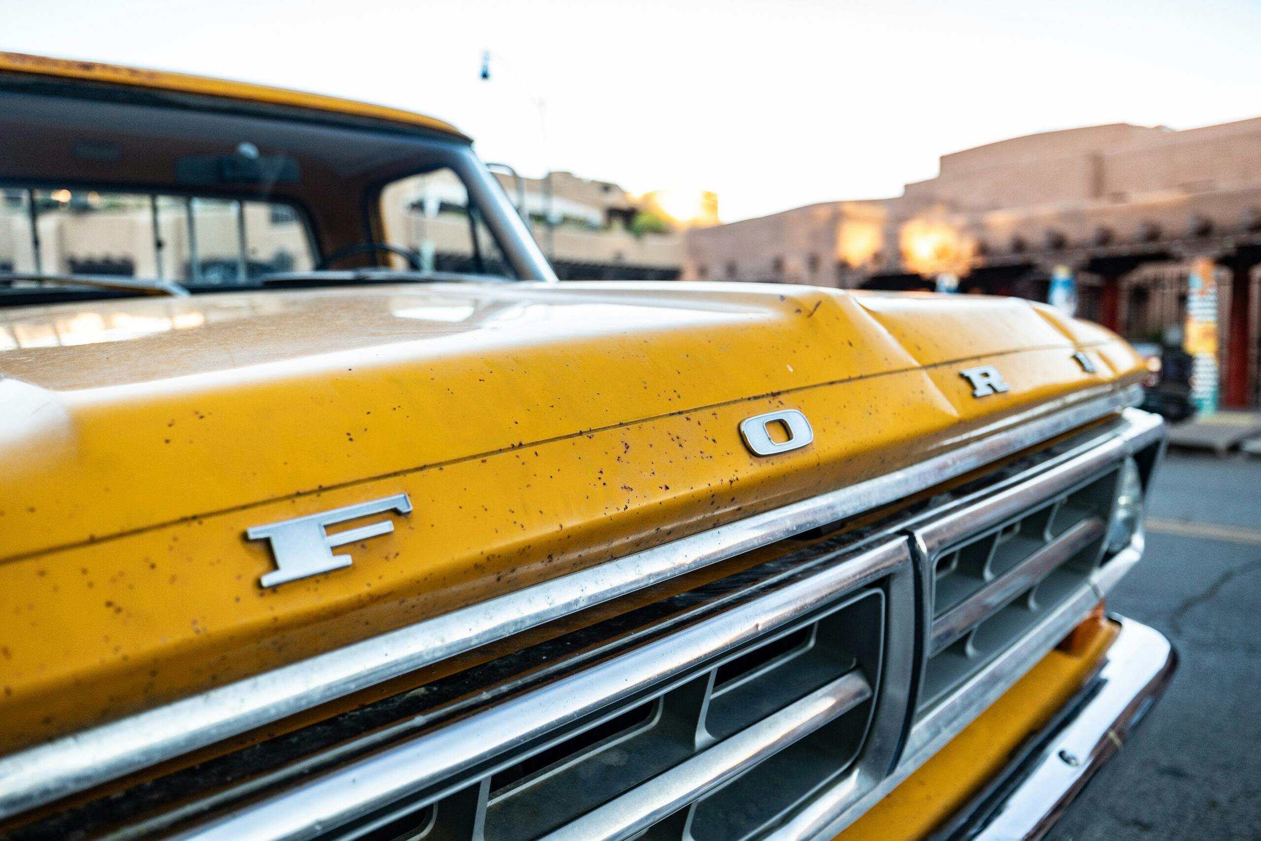 1971 Ford Pickup grille letters Roadtrip Bowman father son