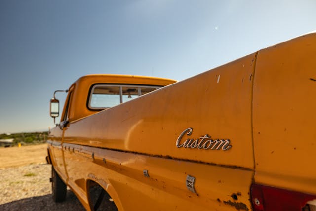 1971 Ford Pickup badge Roadtrip Bowman father son