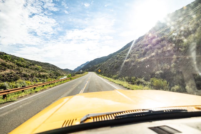 1971 Ford Pickup road Roadtrip Bowman father son