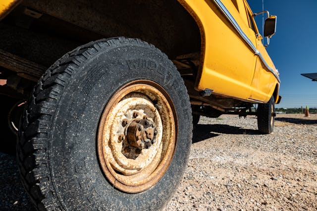 1971 Ford Pickup tire Roadtrip Bowman father son
