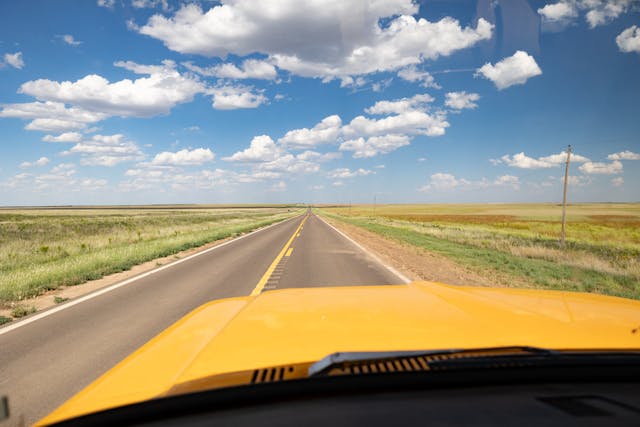 Open Road 1971 Ford Pickup Roadtrip Bowman father son