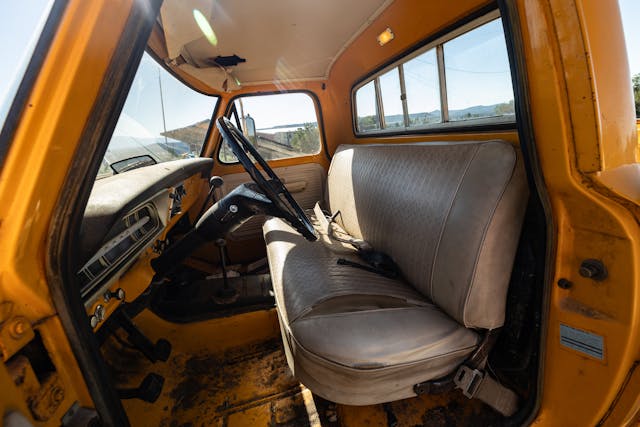 1971 Ford Pickup interior Roadtrip Bowman father son
