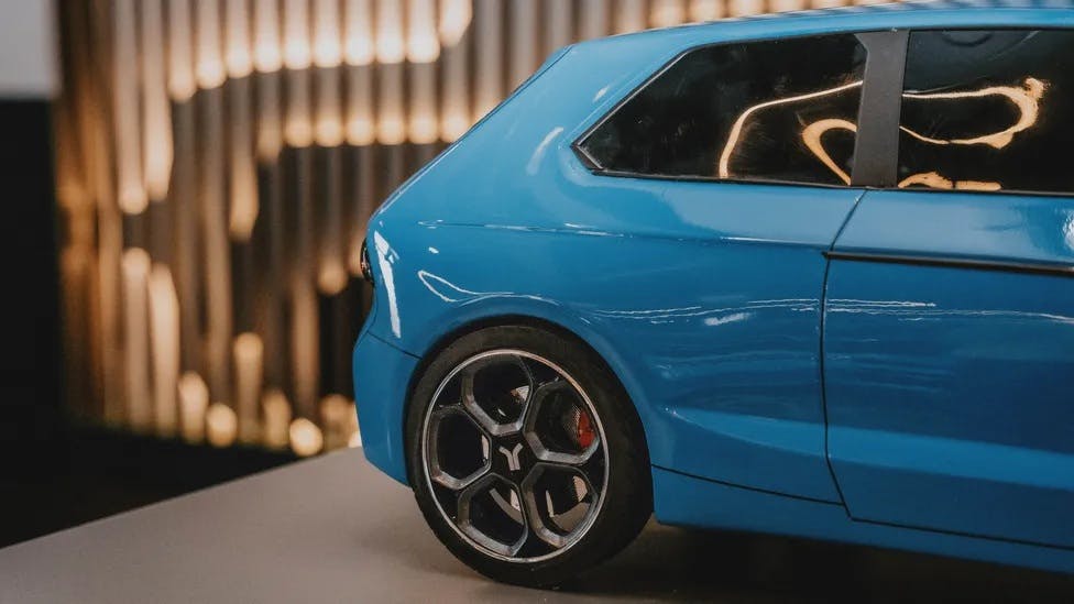 Model of the new Yugo