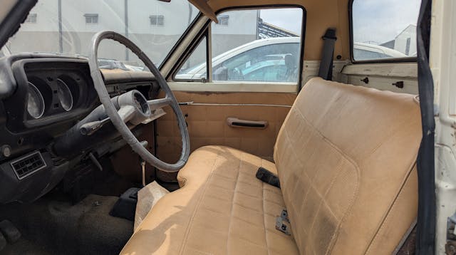 1976 Ford Courier interior