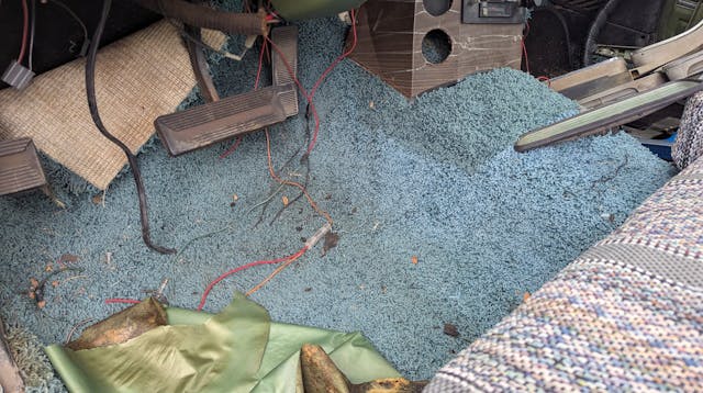 1969 AMC Rebel SST Hardtop Coupe interior carpet