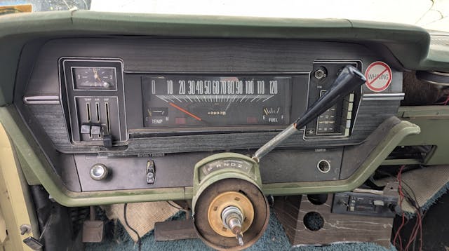 1969 AMC Rebel SST Hardtop Coupe interior dash gauges