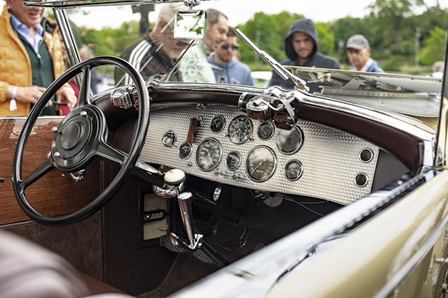 2025 Greenwich Concours 1932 Duesenberg Model J interior