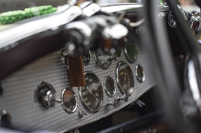 2025 Greenwich Concours 1932 Duesenberg Model J gauges