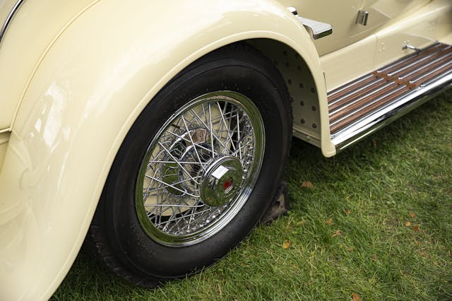 2025 Greenwich Concours 1932 Duesenberg Model J wheel