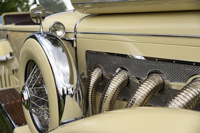 2025 Greenwich Concours 1932 Duesenberg Model J exhaust