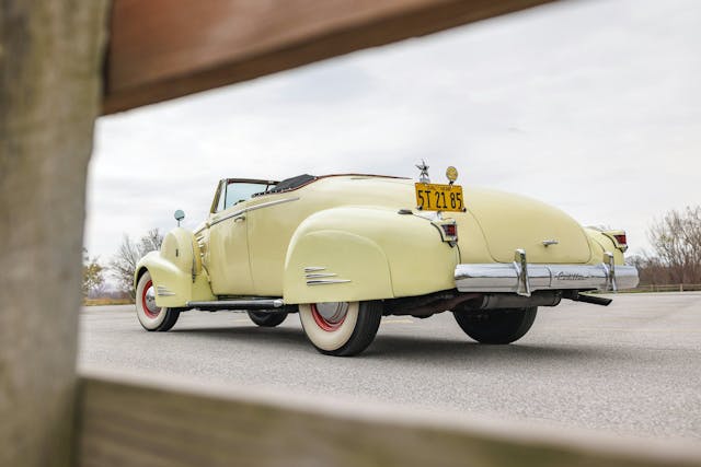 1938 Cadillac Series 90 V16 rear 3/4