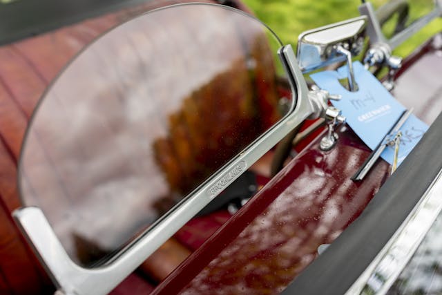 1960 Morgan Plus-4 windshield glass