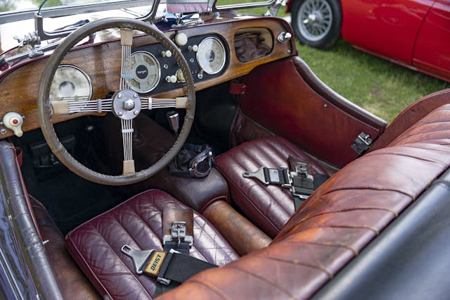 1960 Morgan Plus-4 interior