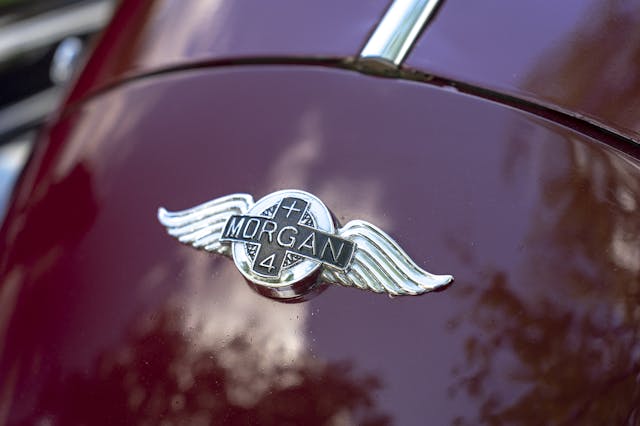 1960 Morgan Plus-4 emblem
