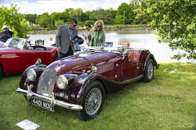 1960 Morgan Plus-4 front three quarter