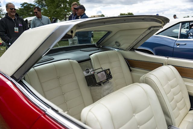 1963 Buick Riviera Barris interior rear
