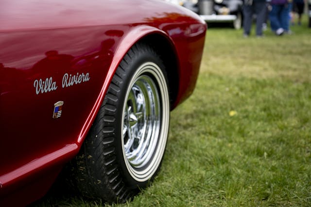 1963 Buick Riviera Barris front wheel tire