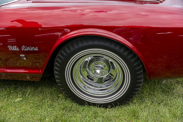 1963 Buick Riviera Barris wheel tire fitment