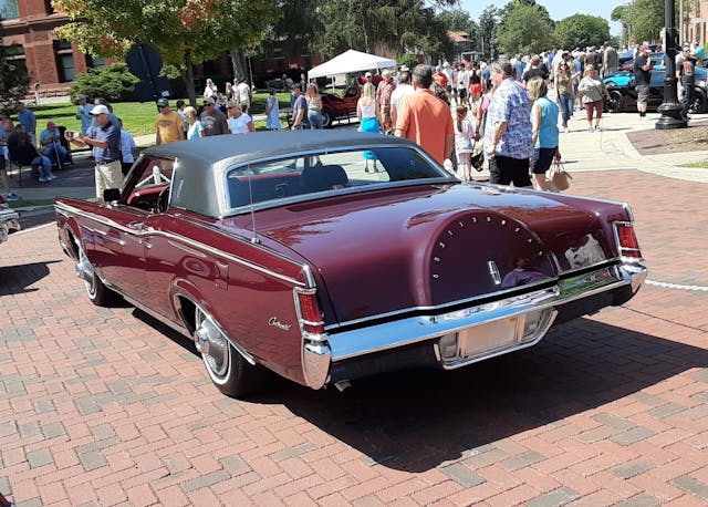 1969 Continental Mark III rear three quarter