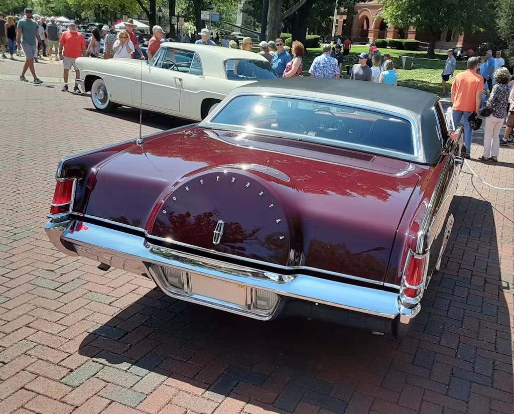 1969 Continental Mark III rear three quarter