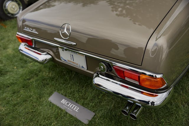 1970 Mercedes-Benz 280SL Pagoda rear