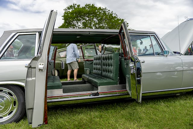 1970 Mercedes-Benz 600 Pullman Grosser Ida interior