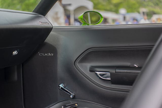 1970 Plymouth AAR Cuda interior passenger side