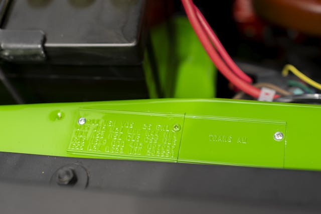 1970 Plymouth AAR Cuda engine codes
